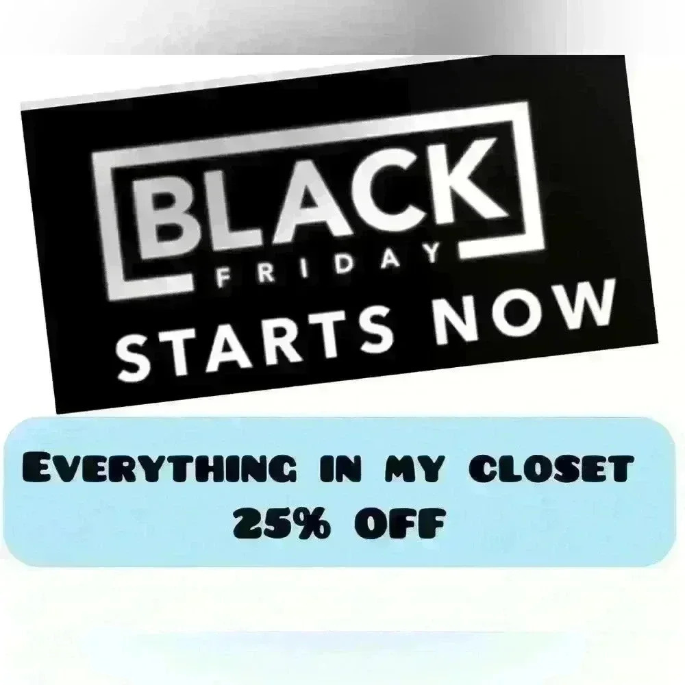 ✔️Black Friday is here🔥🔥🔥